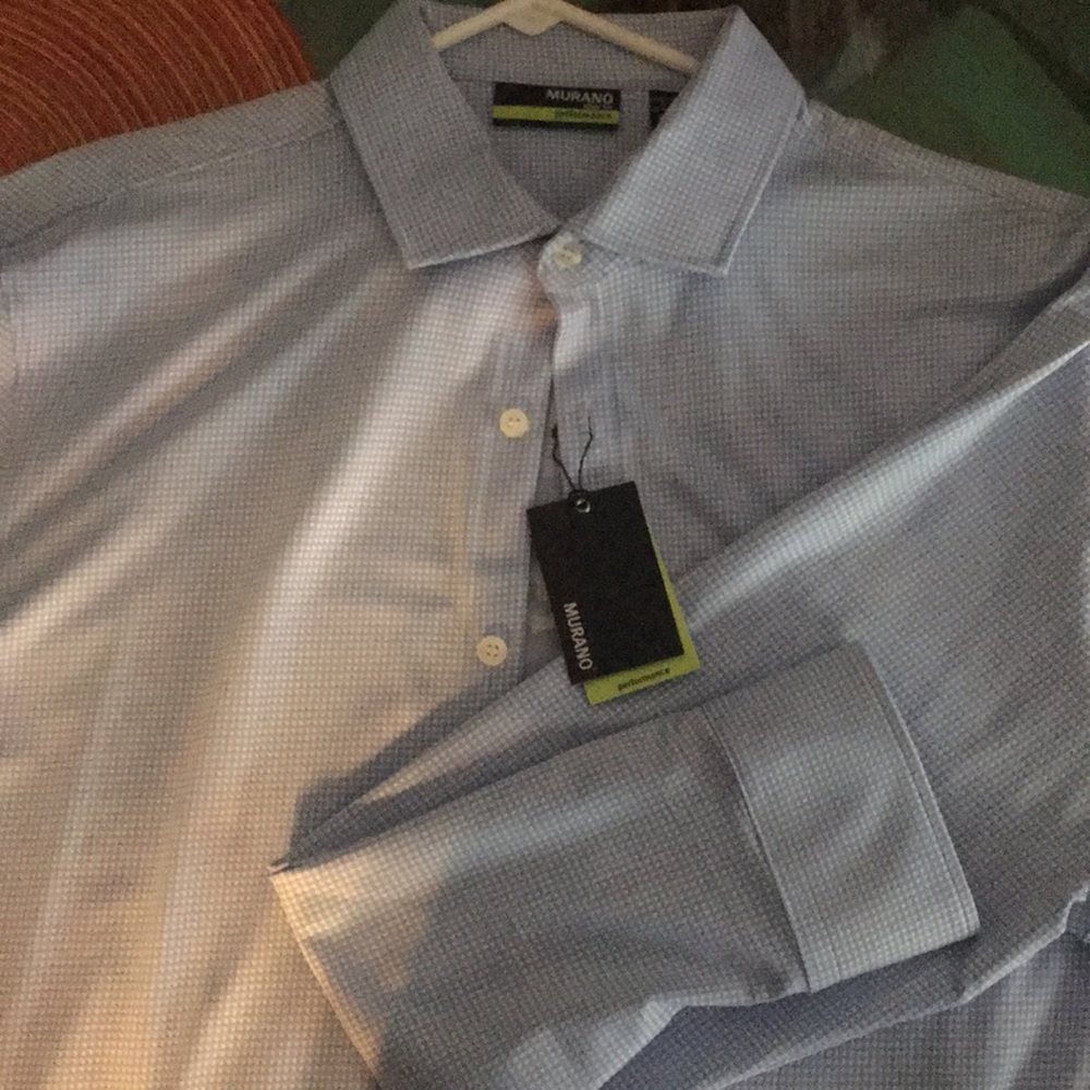 Men’s stretch long sleeve button down